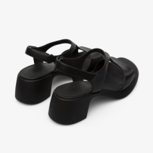 Camper Black Sandals Womens - Trisha Online Ireland | QEANP5039